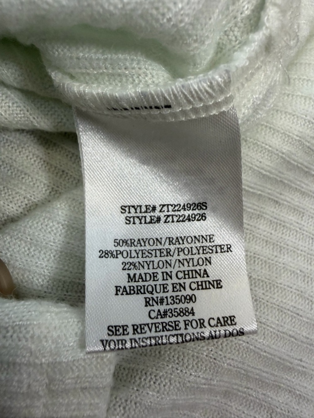 Z Supply Cream Knit Top with Button Detail - Picture 7 of 7